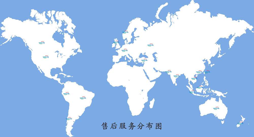 服务分布图