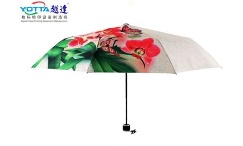 民族风雨伞喷绘